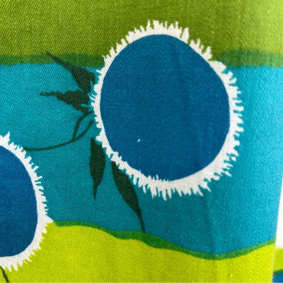 60's Princess Peggy Solartogs Shift Dress M Mod Side Buttons Vintage - Picture 10 of 11